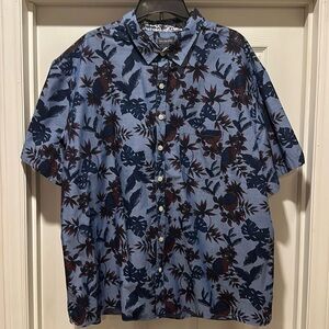 Van Heusen Short Sleeve Button Up 3XL